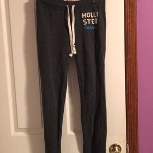 Grey Hollister Sweat Pants